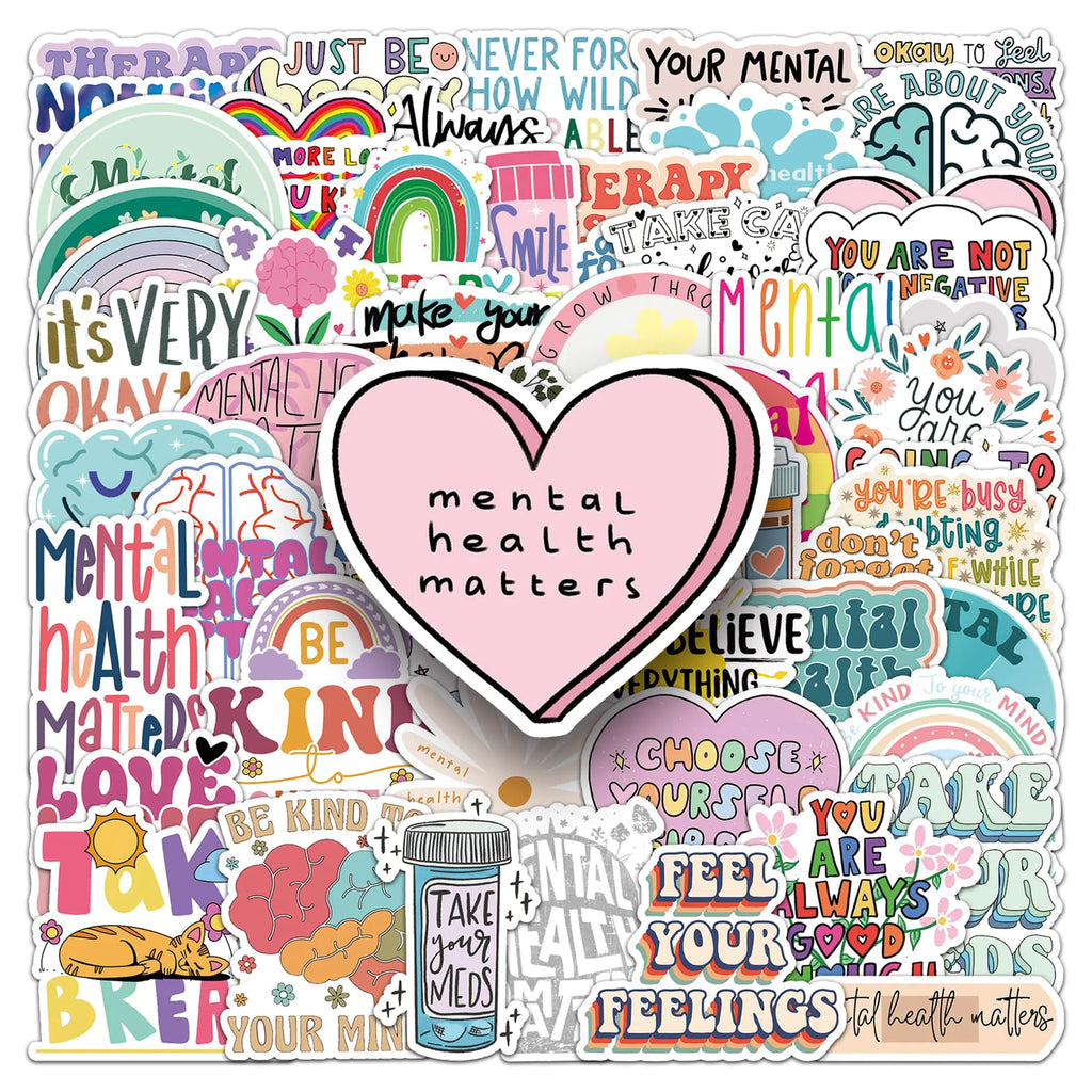 Mental Health stickers